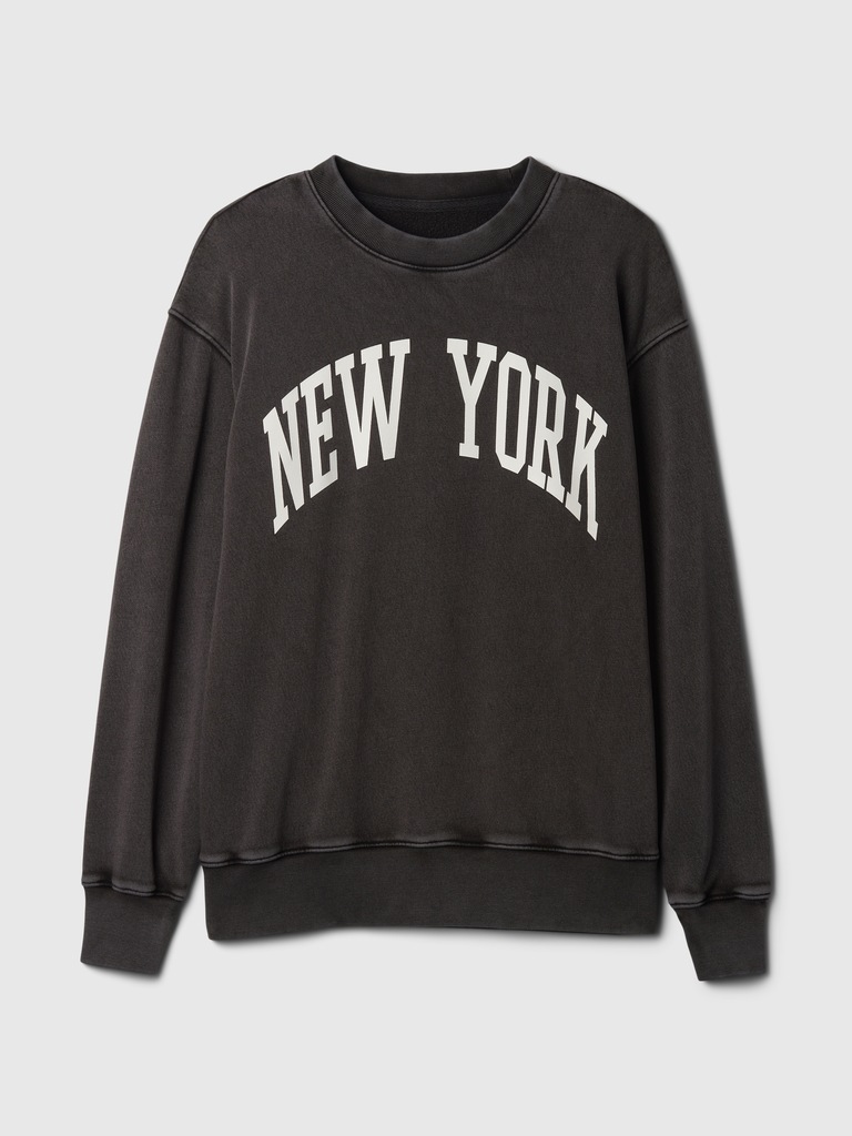 Chandail en coton ouaté VintageDoux avec logo d’État