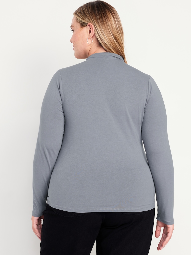 Bestee Mock-Neck T-Shirt