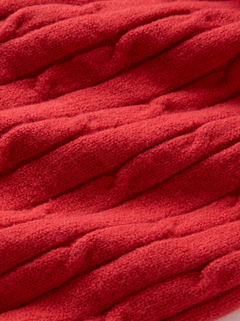 Kids CashSoft Cable-Knit Sweater Pants