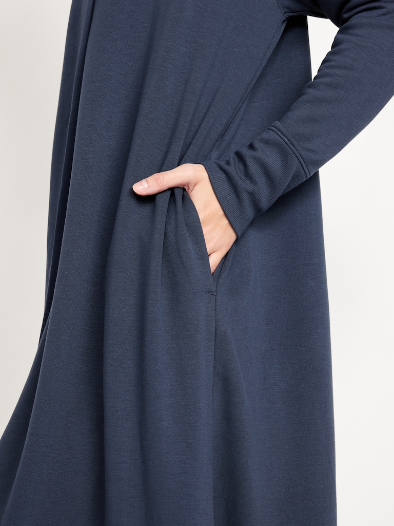 Live-In Open-Front Longline Wrap