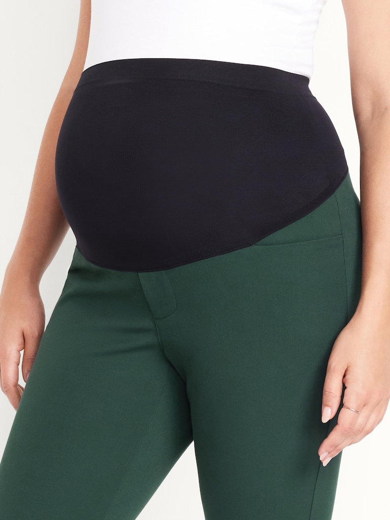 Maternity Full-Panel Pixie Ankle Pants
