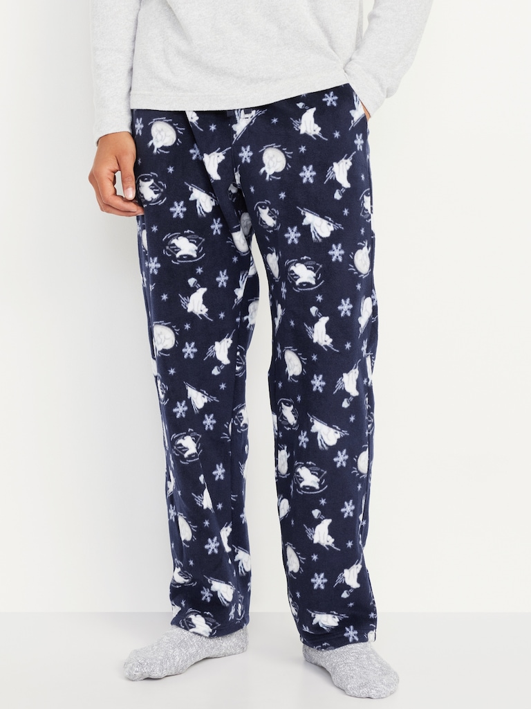 Microfleece Pajama Pants for Men