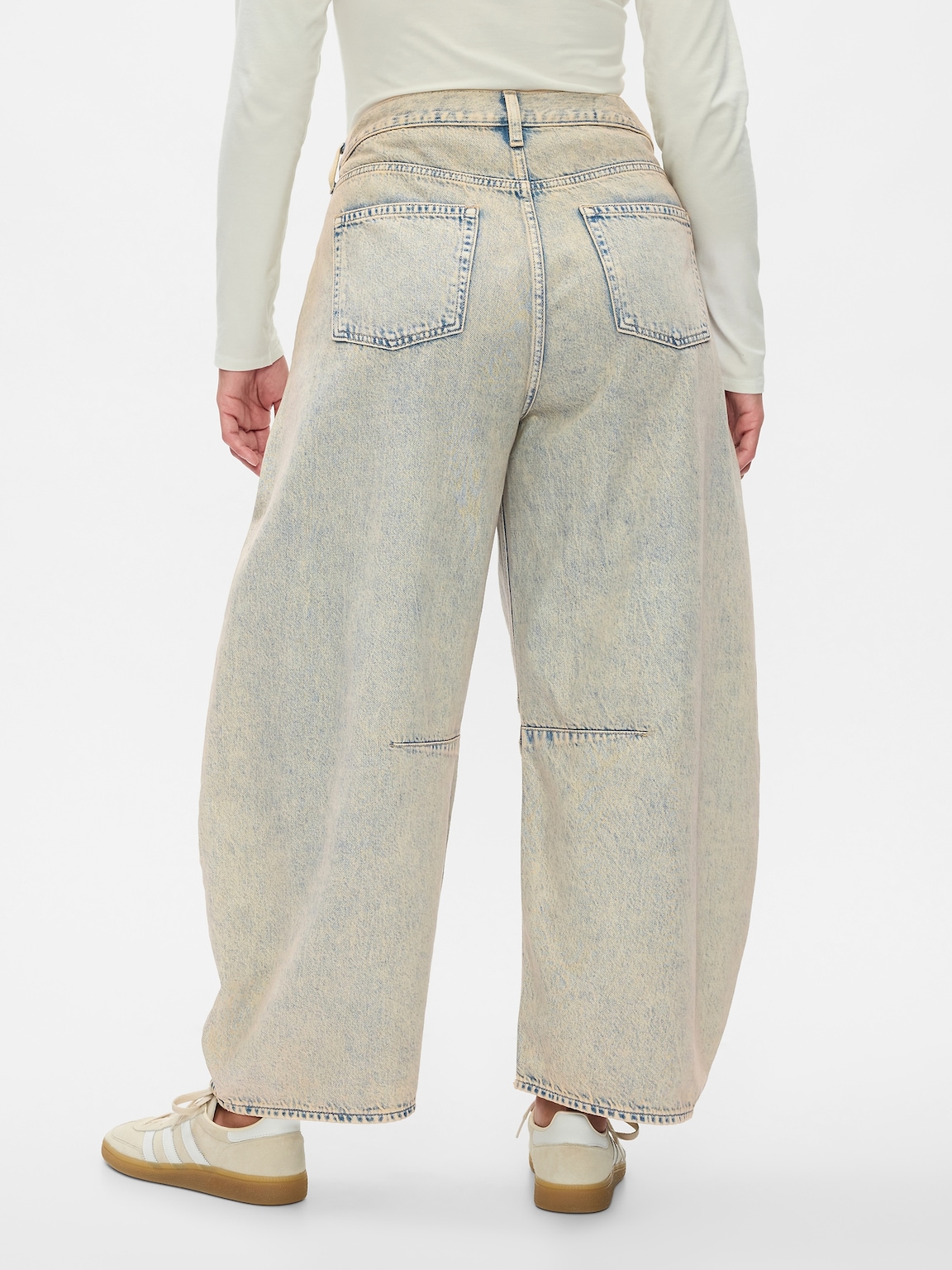 High Rise Horseshoe Jeans