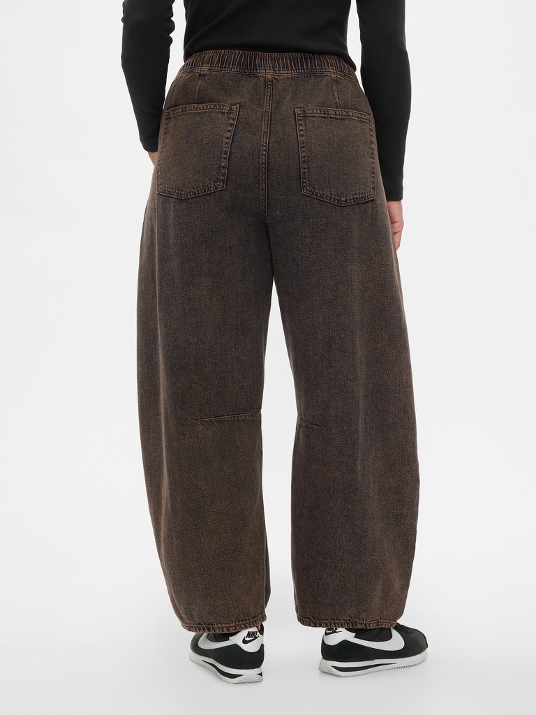 Mid Rise Easy Horseshoe Jeans