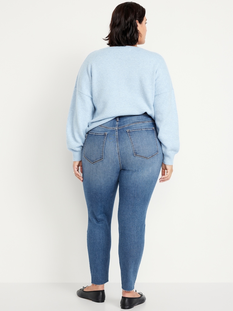 Extra High-Waisted Rockstar 360° Stretch Super-Skinny Jeans