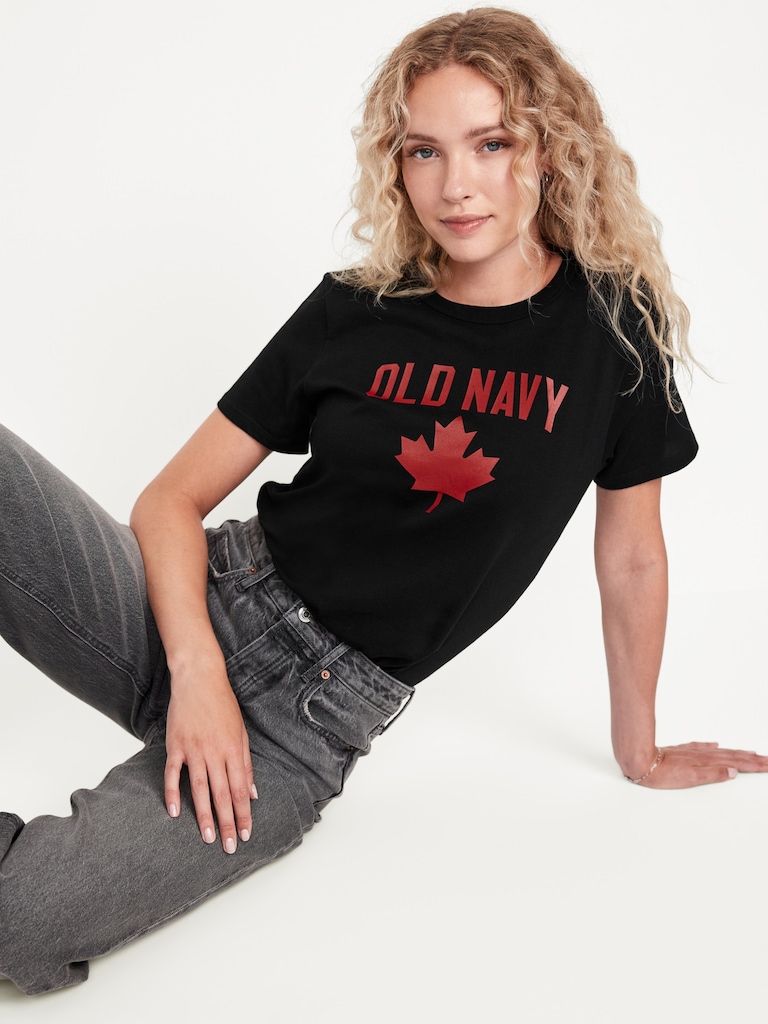 Canada Logo Graphic T-Shirt