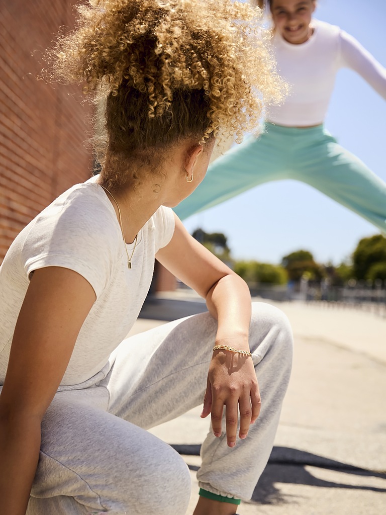 Athleta Girl Easy Rib Tee