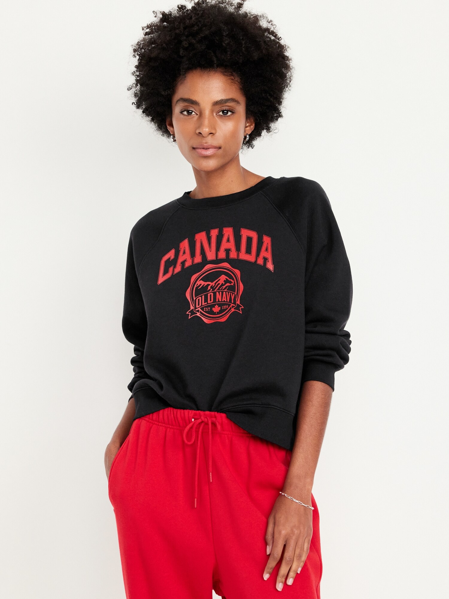 New & Trending! Black Proudly Canadian | Old Navy