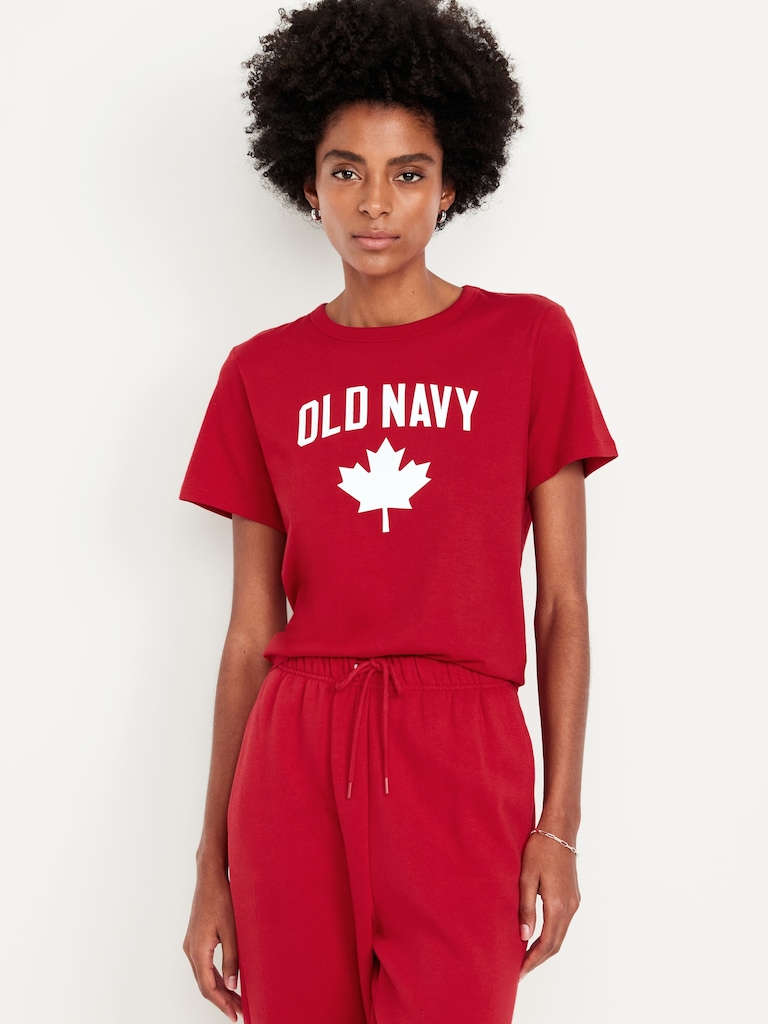 Canada Logo Graphic T-Shirt
