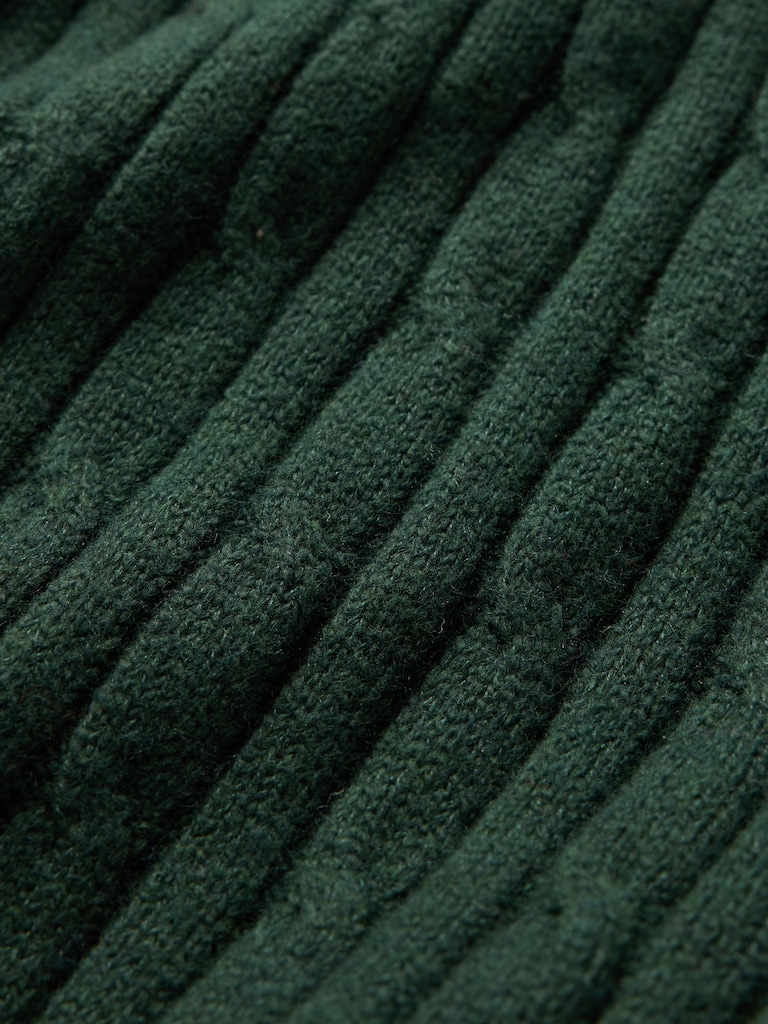 CashSoft Cable-Knit Sweater Pants
