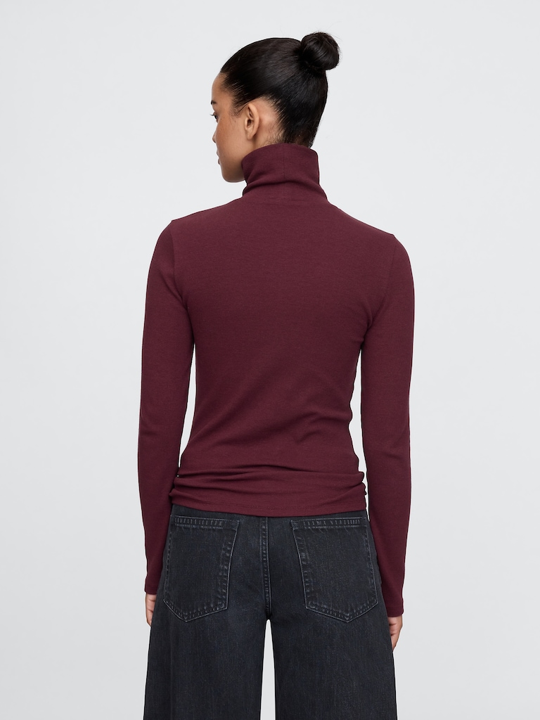 Modern Rib Turtleneck