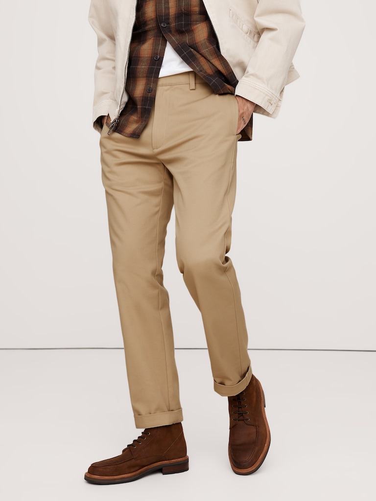 Straight Italian-Stretch Chino