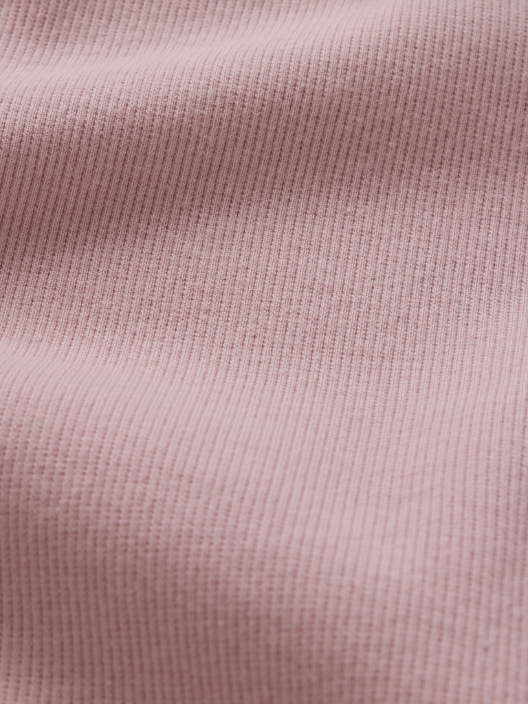 Baby & Toddler Puff-Sleeve Rib Mockneck