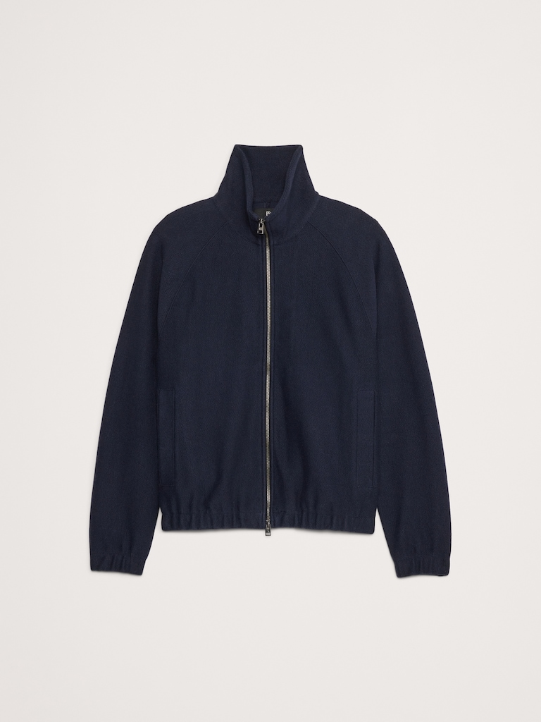 French Terry Zip Sweatshirt