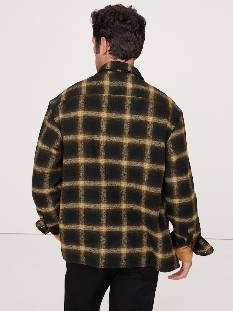 Relaxed-Fit Brushed Cotton Shirt