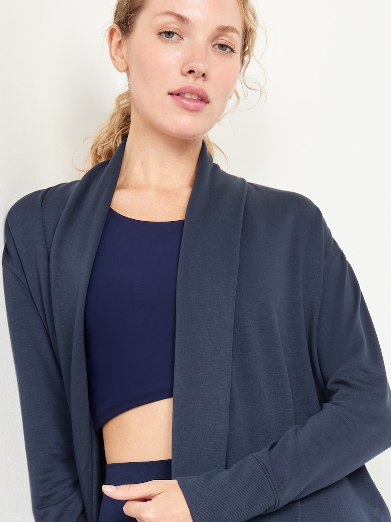 Live-In Open-Front Longline Wrap