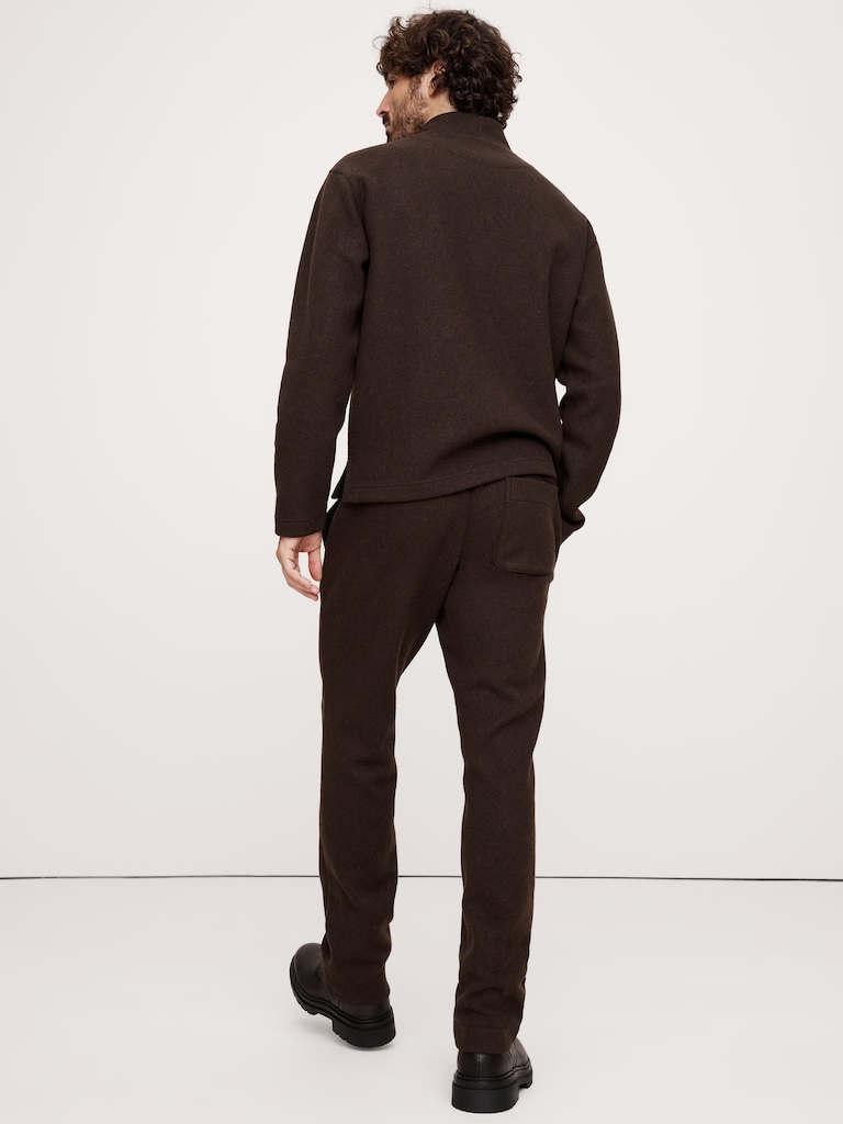 Brushed Jogger with Wool