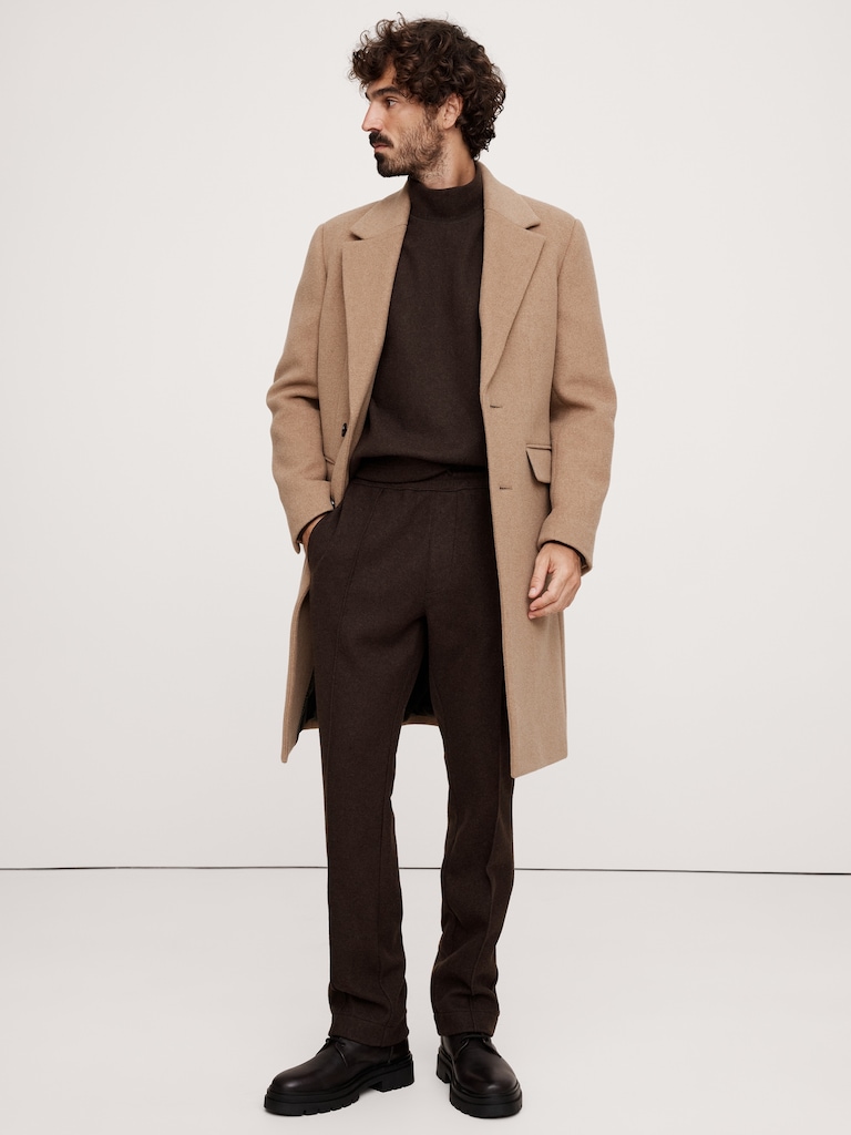 Brushed Jogger with Wool