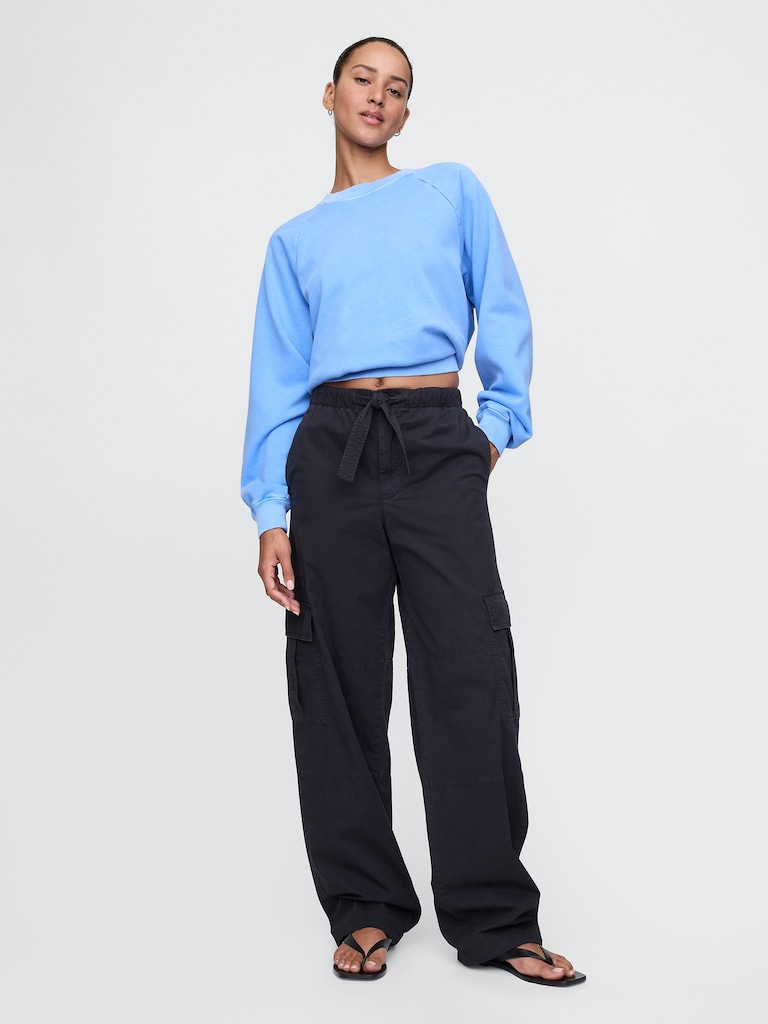 VintageSoft Raglan Sweatshirt
