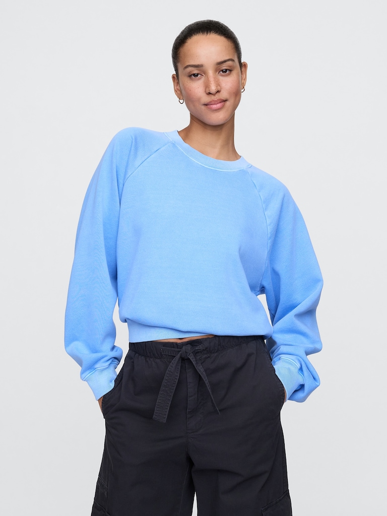 VintageSoft Raglan Sweatshirt