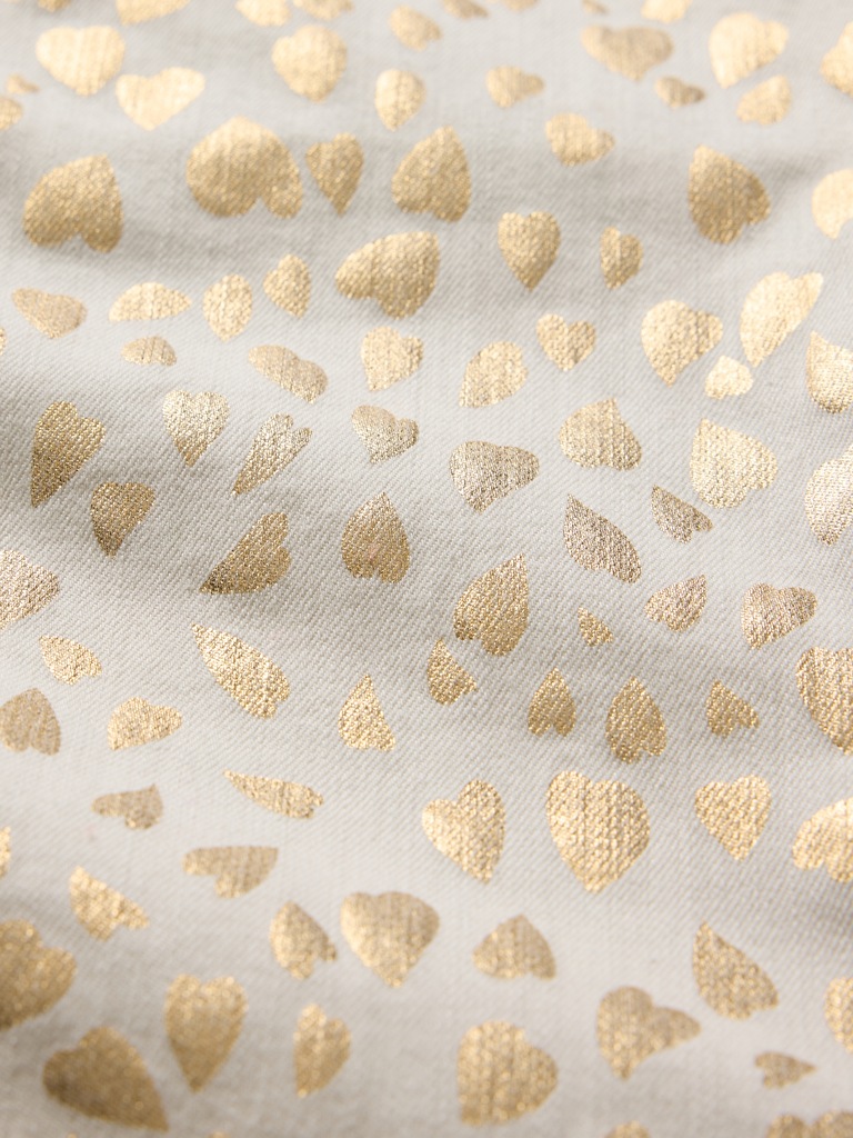 Kids High Rise Leopard Foil '70s Flare Jeans