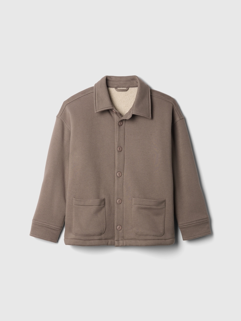 Kids VintageSoft Sherpa-Lined Shirt Jacket