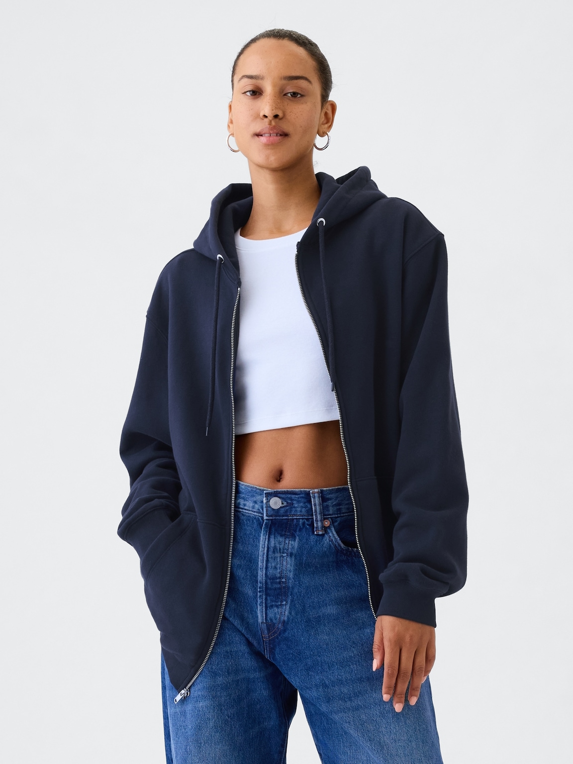 Adult VintageSoft Full-Zip Hoodie