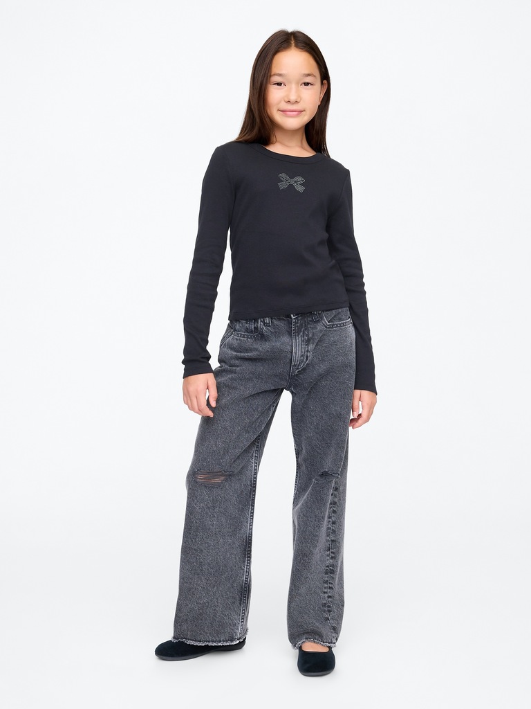 Kids Embellished Graphic T-Shirt