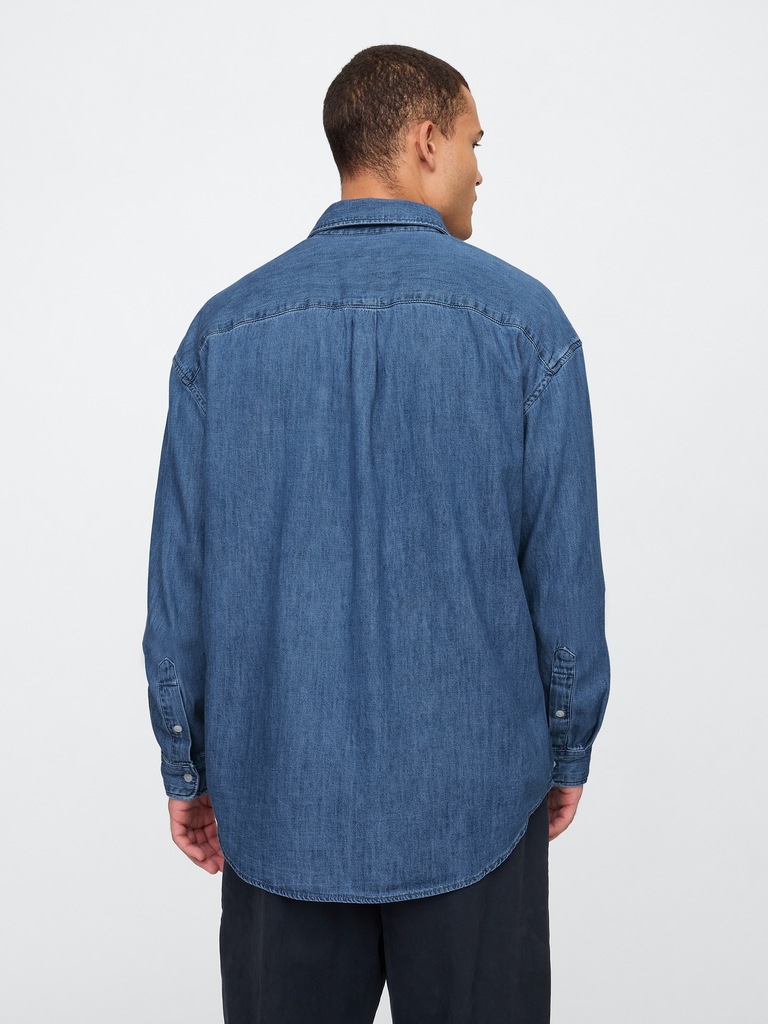 Denim Big Shirt