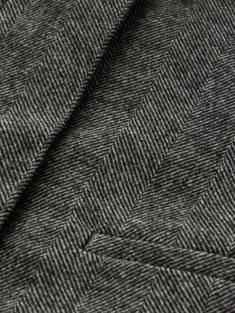 Herringbone Crop Jacket