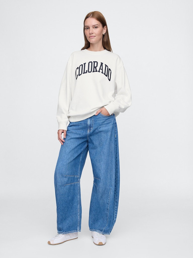 VintageSoft State Logo Sweatshirt