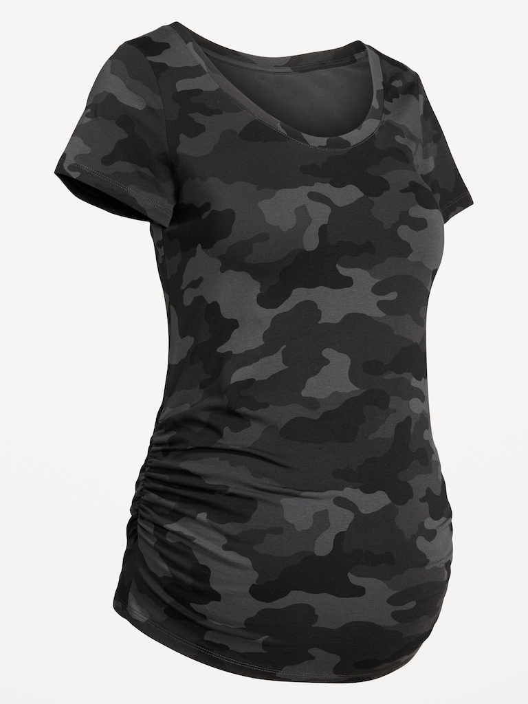 Maternity Scoop-Neck T-Shirt