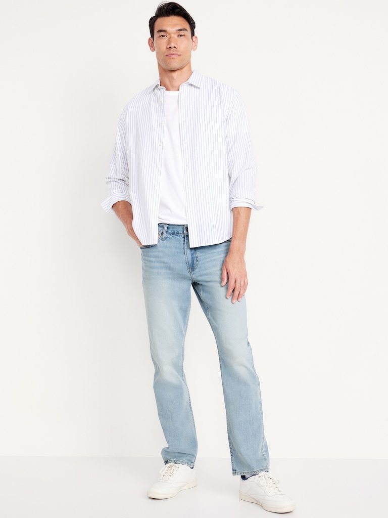 Straight Built-In Flex Jeans