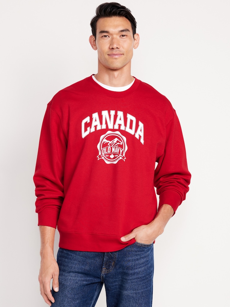 Oversized Canada Logo Sweatshirt
