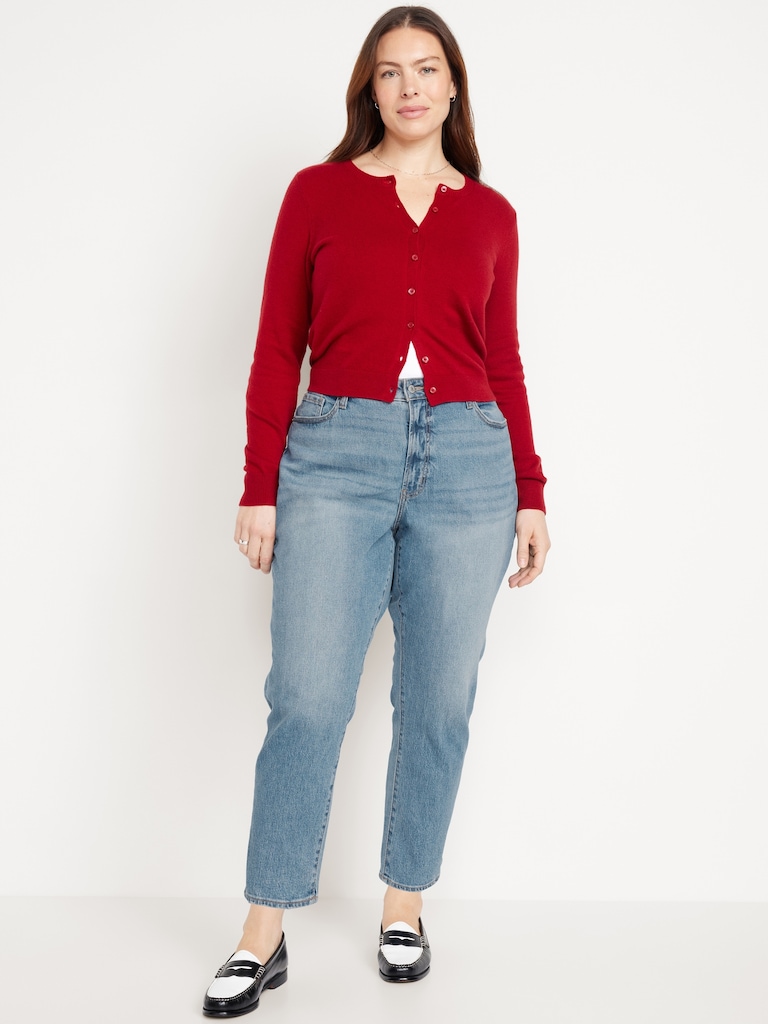 Curvy High-Waisted OG Straight Ankle Jeans