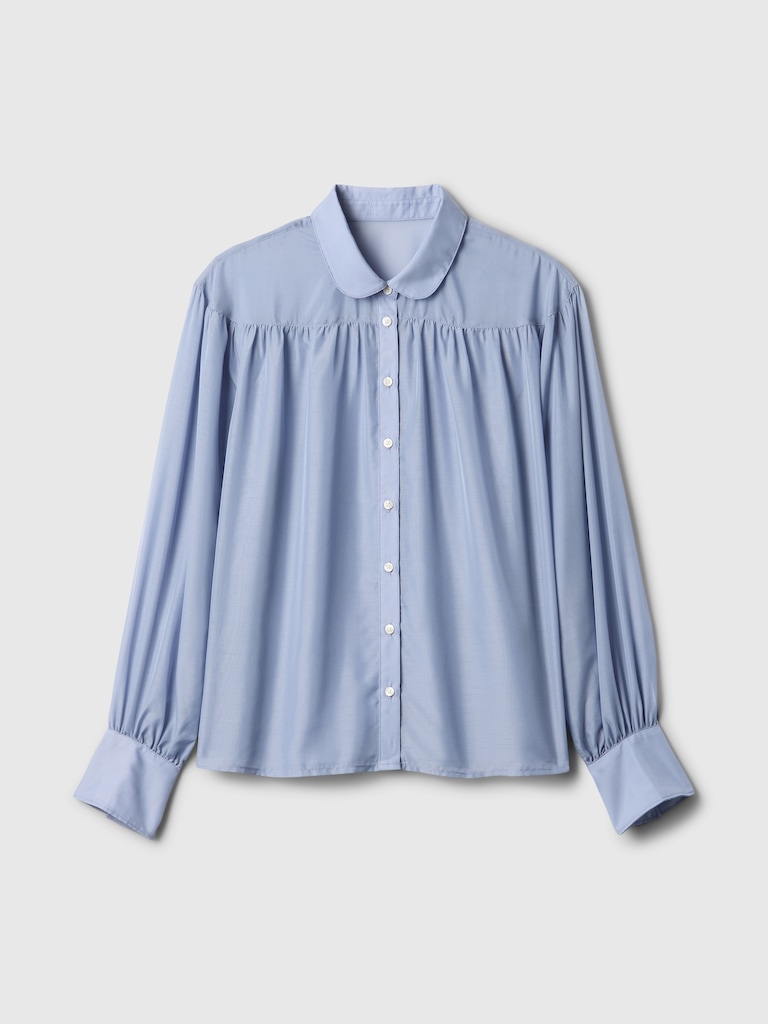 Oversized Sheer Shirt