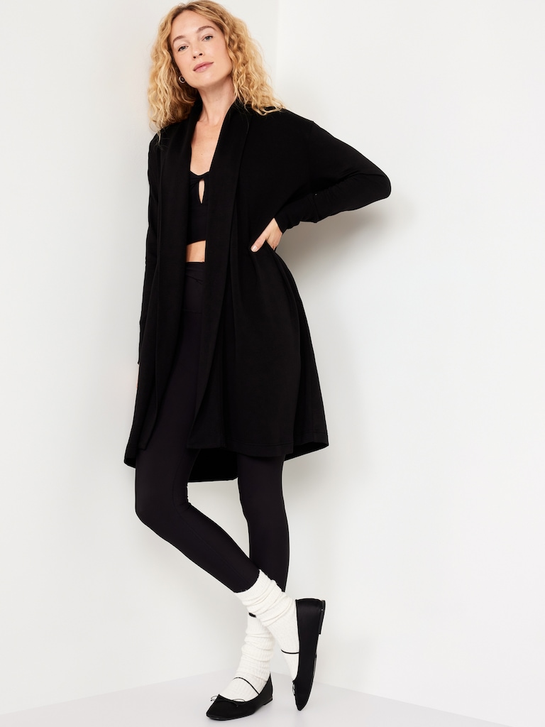 Live-In Open-Front Longline Wrap