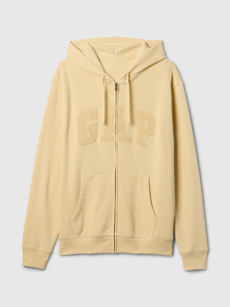 Adult Relaxed Gap Logo Zip Hoodie