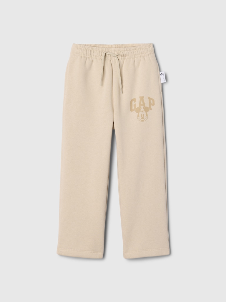 Gap × Disney Baby Vintage Soft Mickey Mouse Logo Sweatpants