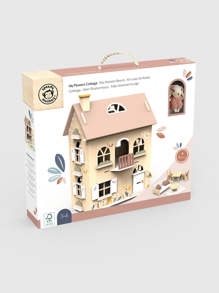 Flowers Cottage with Starter Set Toddler Toy