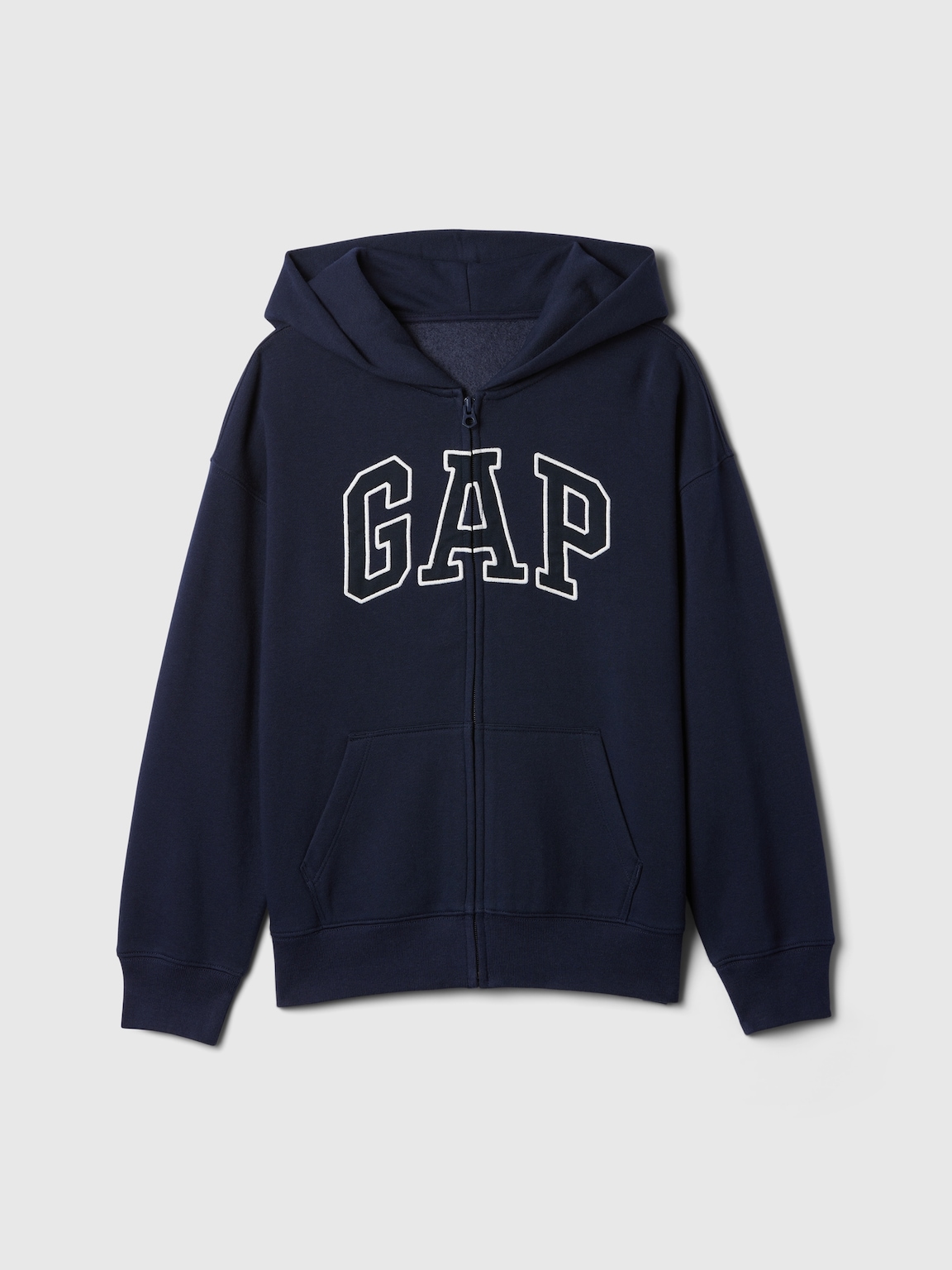 Kids Vintage Soft  Logo Zip Hoodie