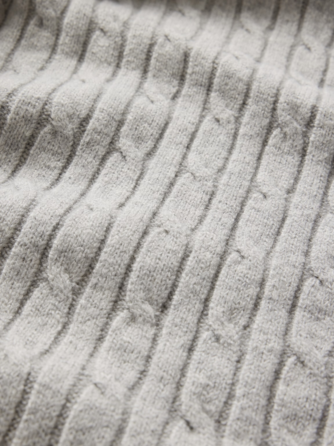 CashSoft Cable-Knit Sweater Pants