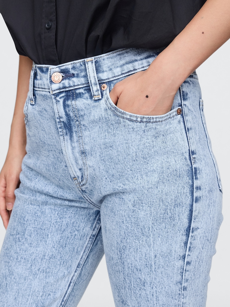High Rise '90s Slim Straight Jeans
