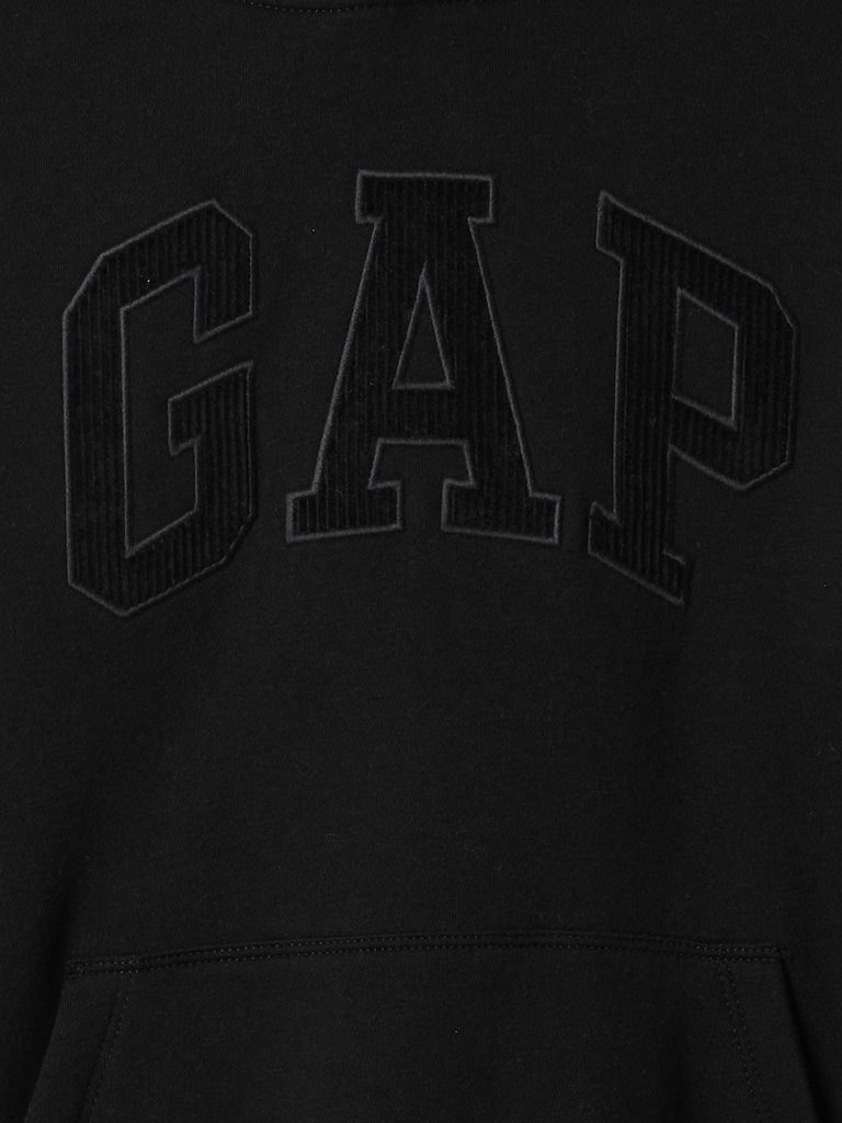 Kids Vintage Soft Textured Logo Hoodie