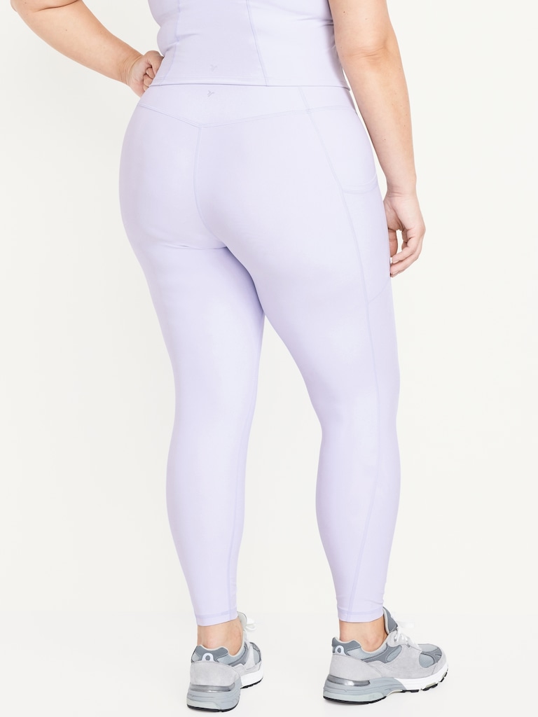 High-Waisted PowerSoft 7/8 Pocket Leggings