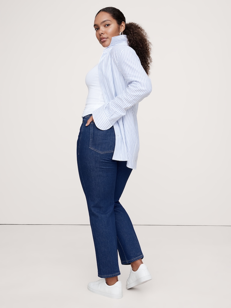 High-Rise Straight Jean