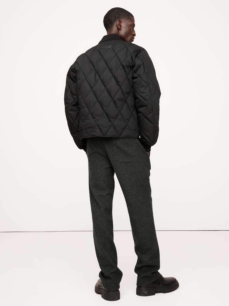 Brushed Jogger with Wool