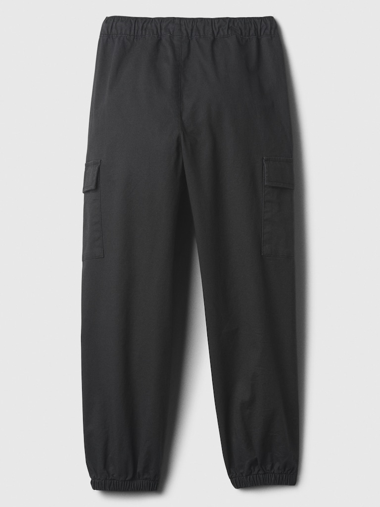 Kids Twill Cargo Joggers