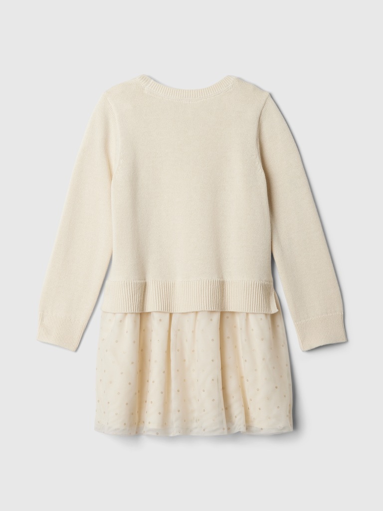 Baby & Toddler 2-in-1 Sweater Tulle Dress
