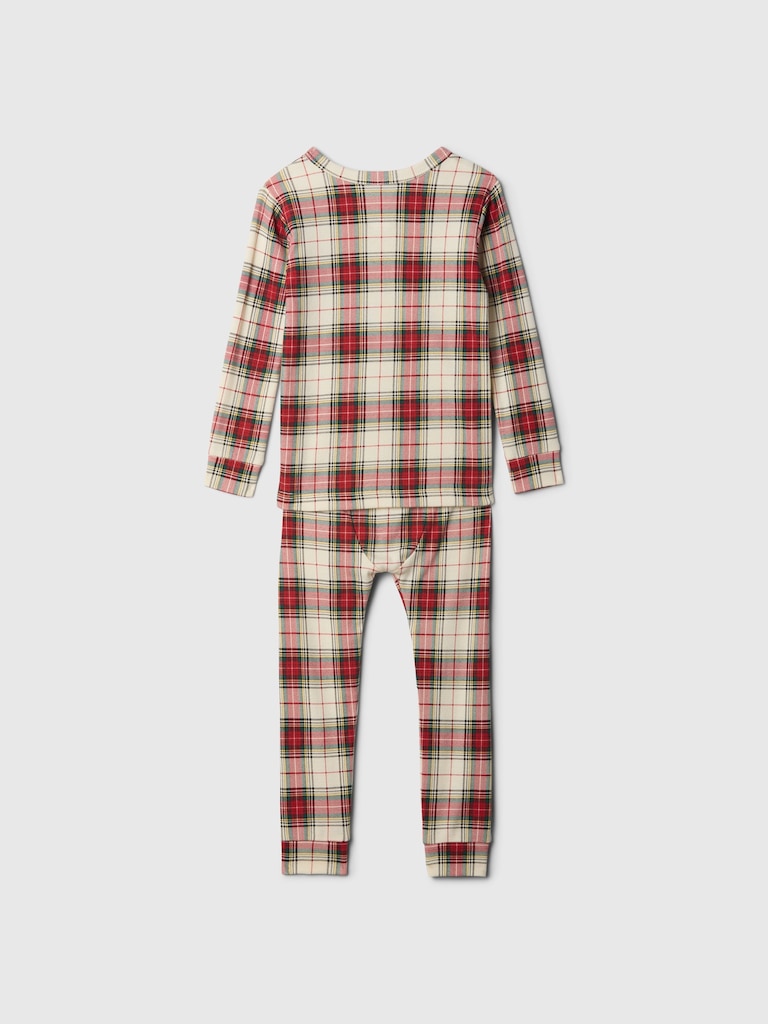 Baby & Toddler Organic Brushed Cotton Holiday PJ Set